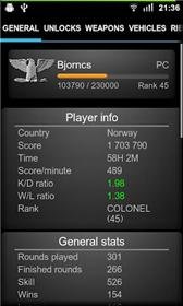 download Battlefield BF3 Stats apk